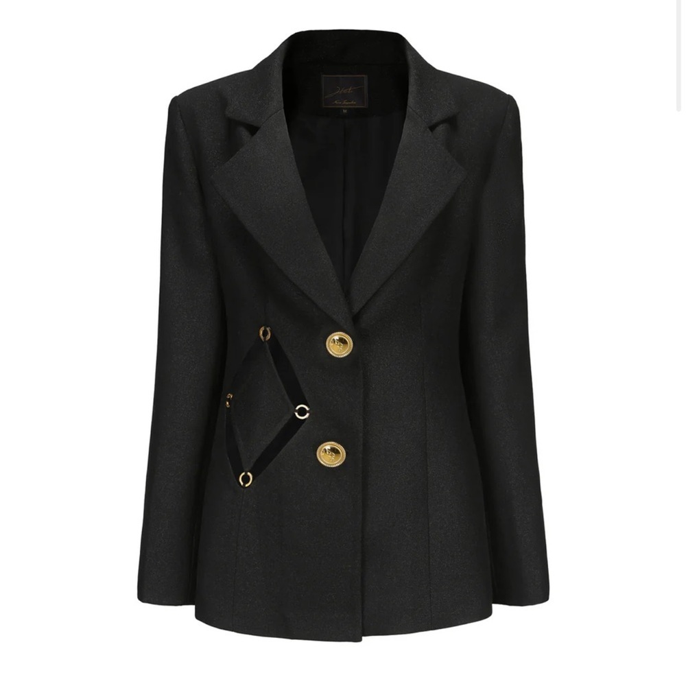 Nana Jacqueline Sahara Blazer in Black New with Tags! - Picture 2 of 13
